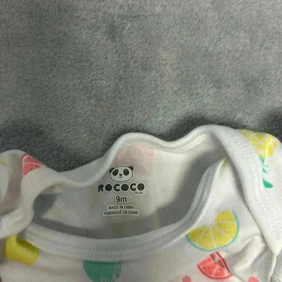 Rococo - short sleeve/sleeveless romper/jumpsuit. Size 9  months - Picture 2 of 3